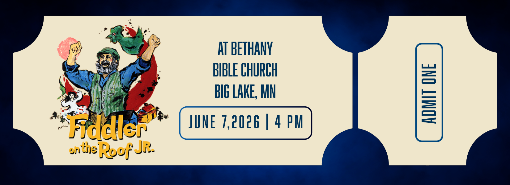 Sunday, June 7th at 4pm